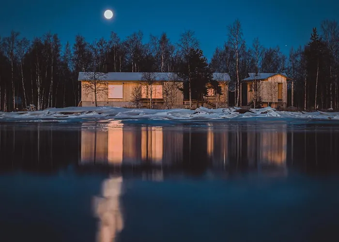 Pauha - Aurora Nights At The Seaside Cabin, 2 Hr From Rovaniemi Шале Ий